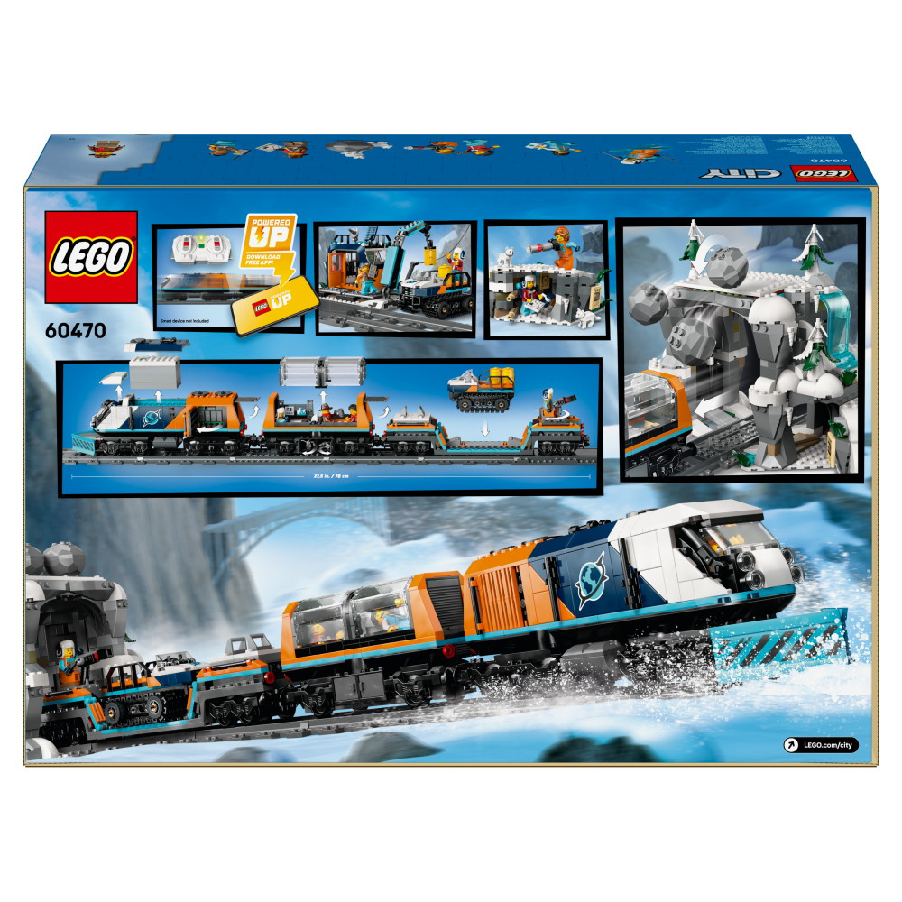 LEGO City - Polarutforskarnas arktiska expresståg