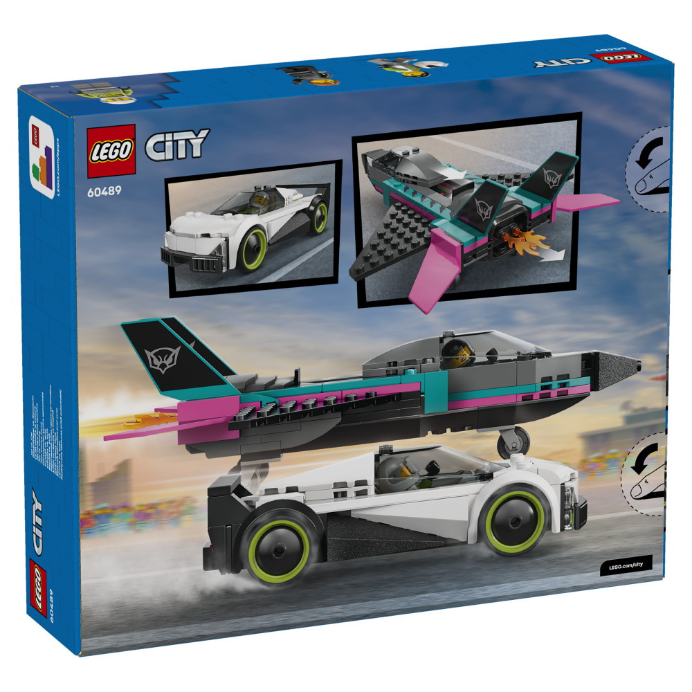 LEGO City - Jetplan Mot Bil