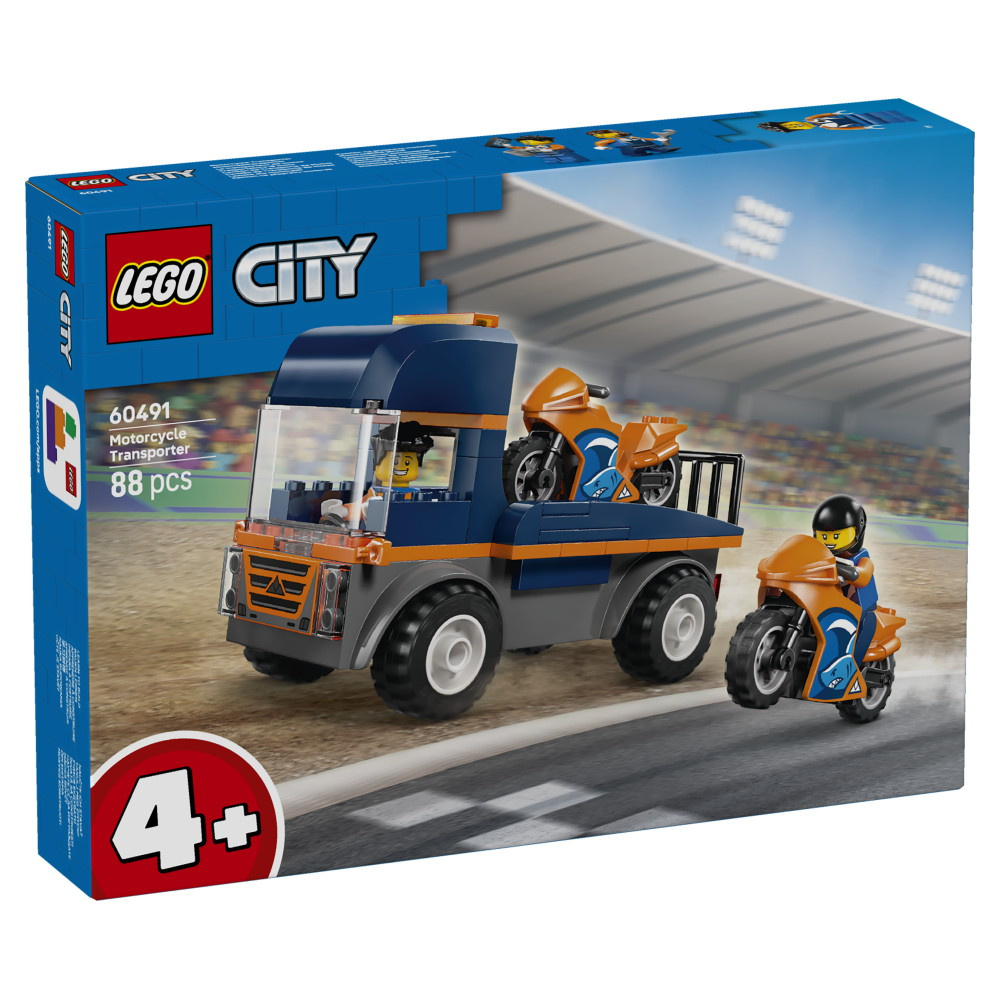 LEGO City - Motorcykeltransport