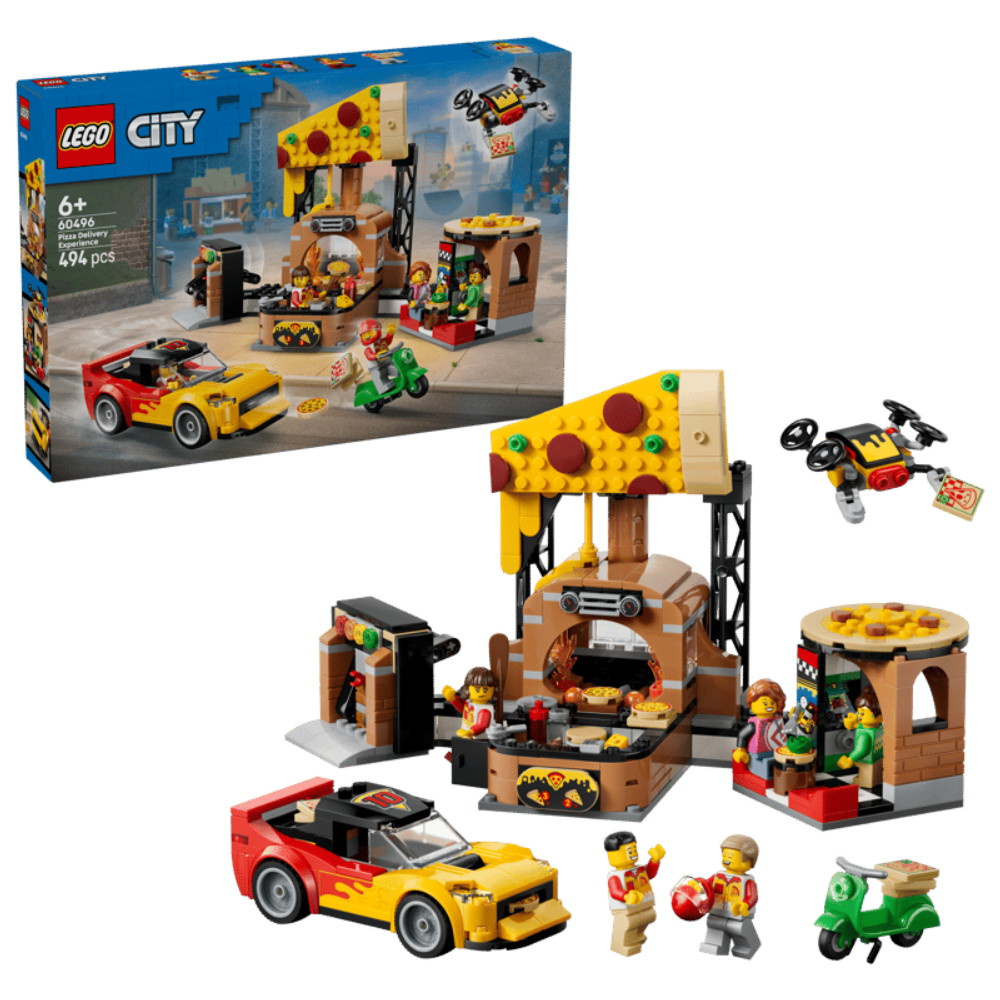 LEGO City - Pizzahemkörning Med Fordon