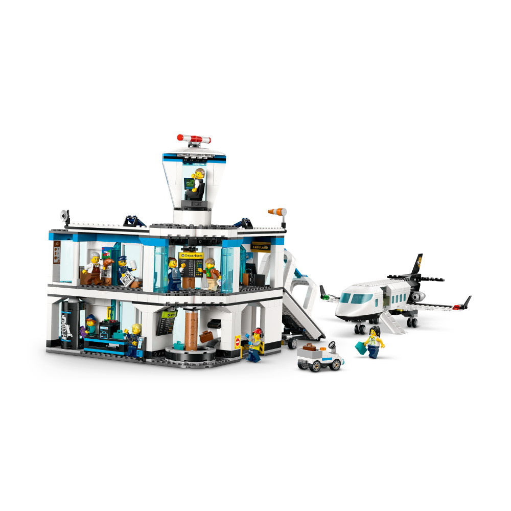 LEGO City - Flygplats Med Flygplan