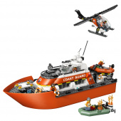 LEGO City - Kustbevakningens Räddningsbåt Och Helikopter LEGO City - Kustbevakningens Räddningsbåt Och Helikopter