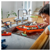 LEGO City - Kustbevakningens Räddningsbåt Och Helikopter LEGO City - Kustbevakningens Räddningsbåt Och Helikopter