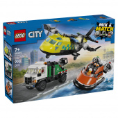 LEGO City - Flygplan, Servicebil Och Svävare LEGO City - Flygplan, Servicebil Och Svävare