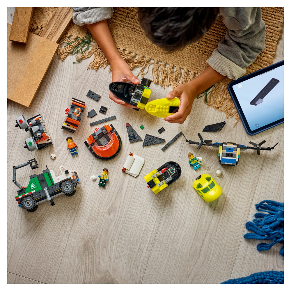 LEGO City - Flygplan, Servicebil Och Svävare