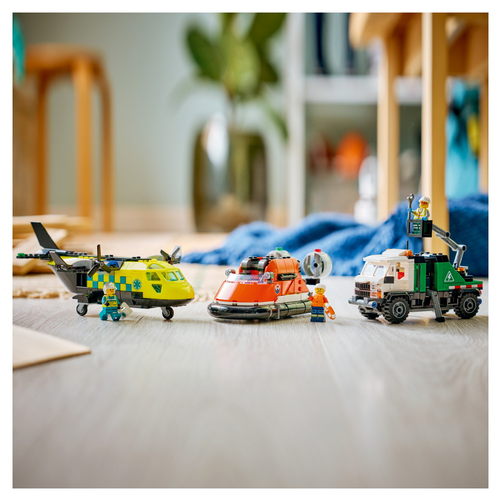 LEGO City - Flygplan, Servicebil Och Svävare