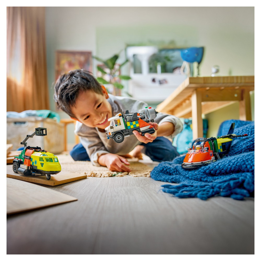 LEGO City - Flygplan, Servicebil Och Svävare