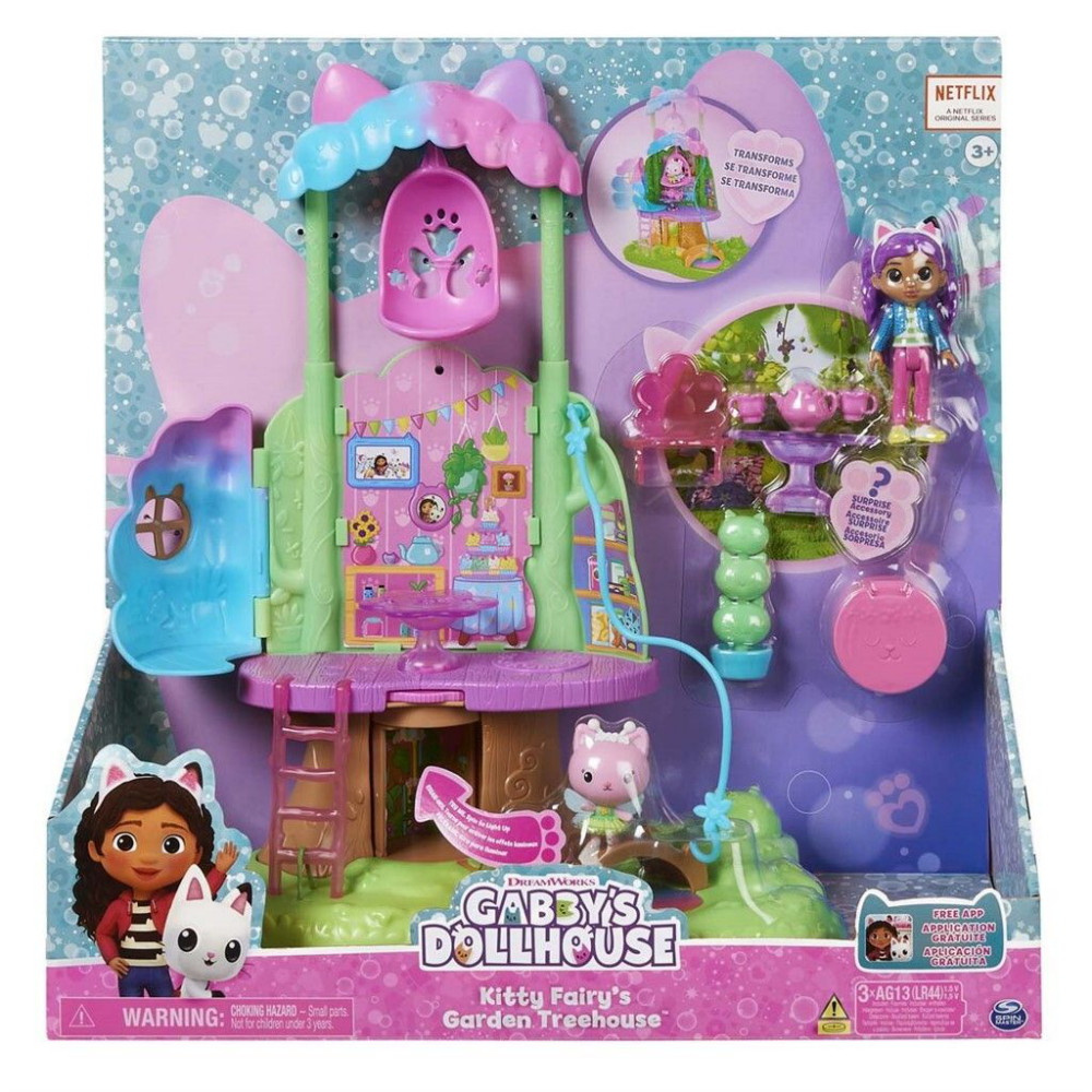 Gabby's Dollhouse - Kitty Fairy's Garden Treehouse