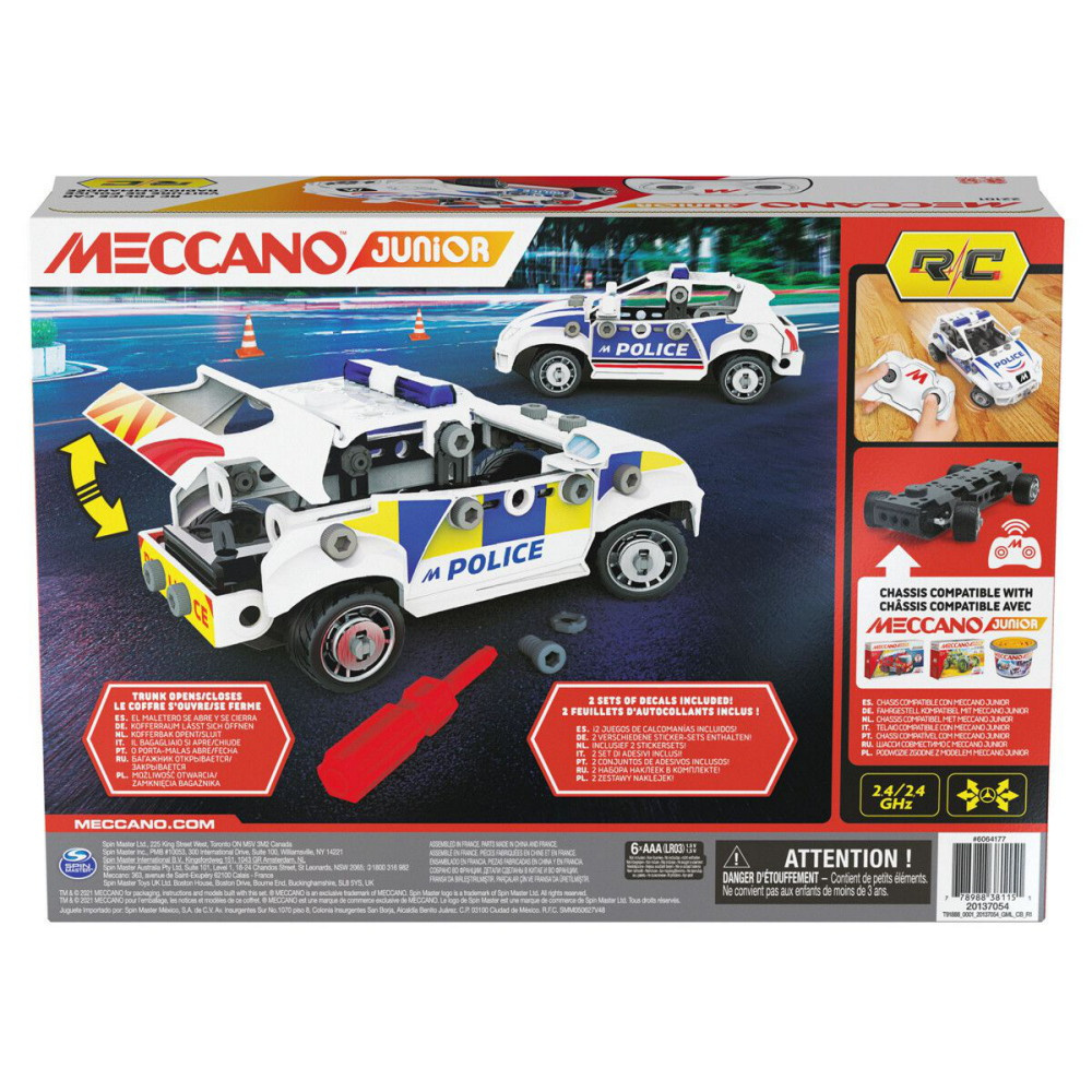 Meccano JR - RC polisbil