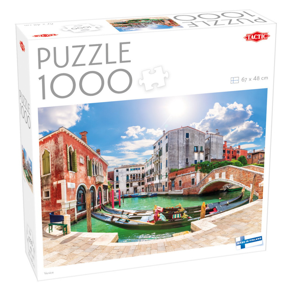 Tactic Pussel: Venice 1000 Bitar