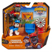 Rubble & Crew Figure 2 Pack - Charger & Wheeler Rubble & Crew Figure 2 Pack - Charger & Wheeler