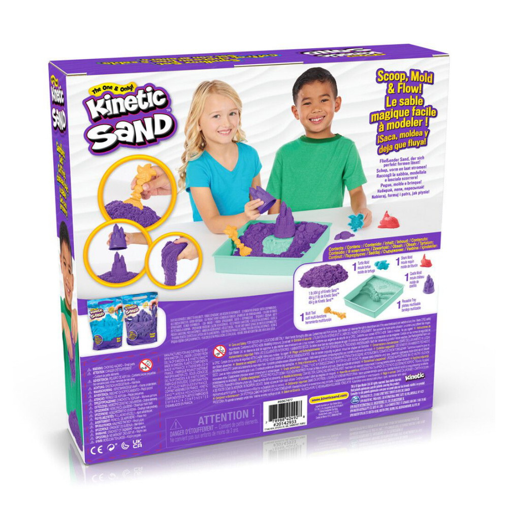 Kinetic Sand Sandlåda Set - Lila