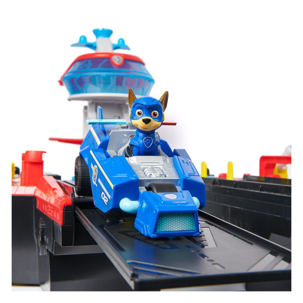 Paw Patrol Mighty Movie Hangarfartyg HQ