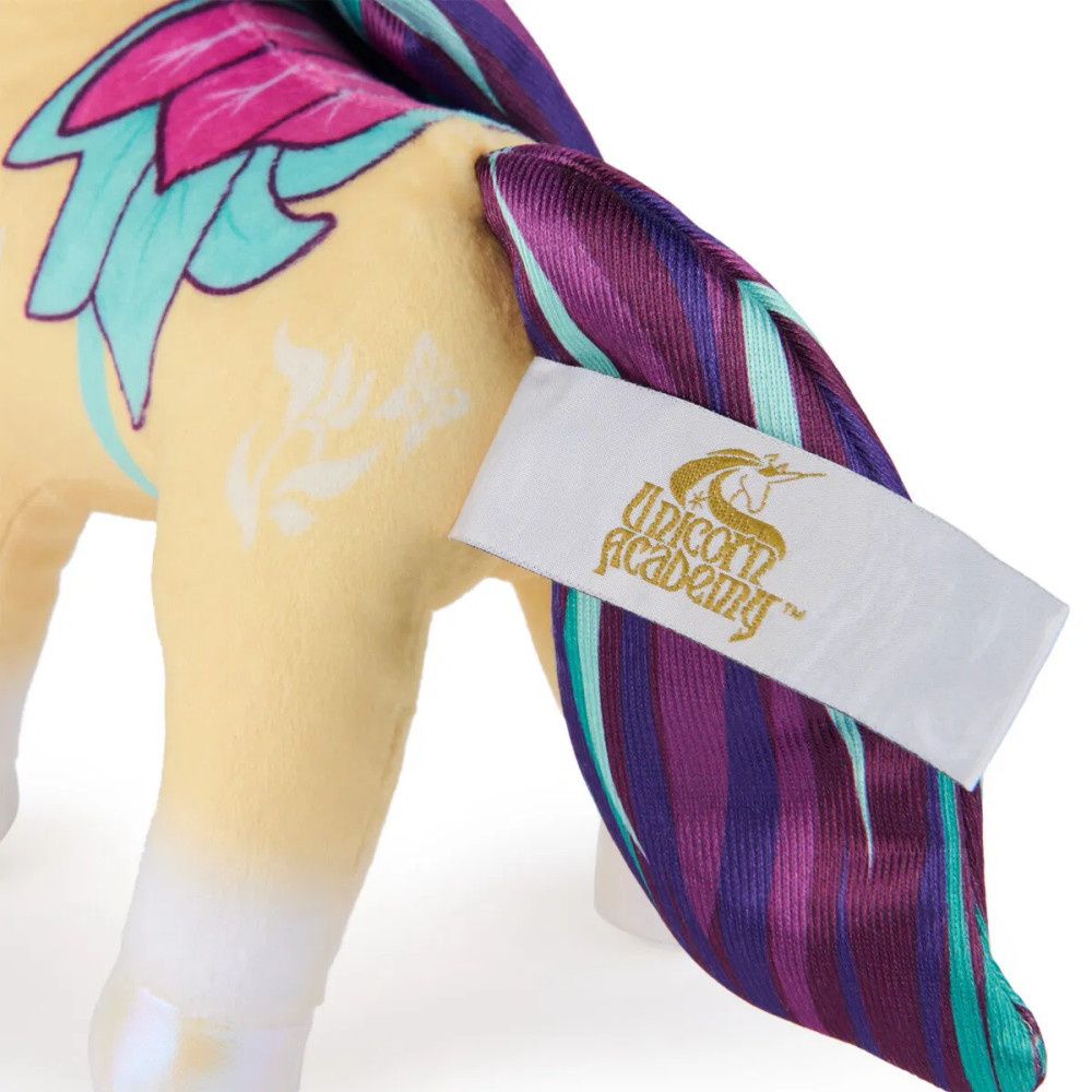 Unicorn Academy Leaf Plush 17 cm
