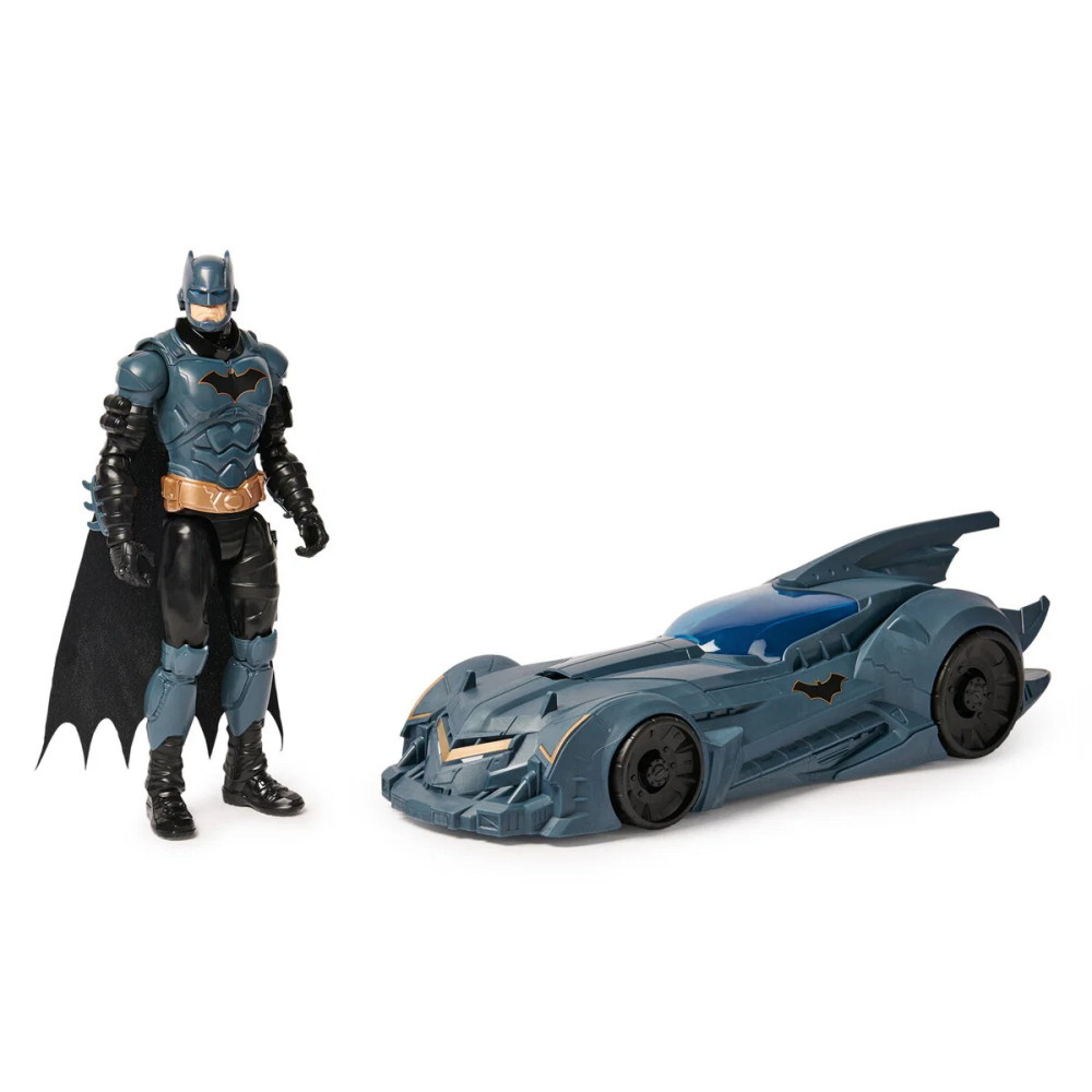Batman  - Shadow Guardian Batmobile med Figur 30 cm
