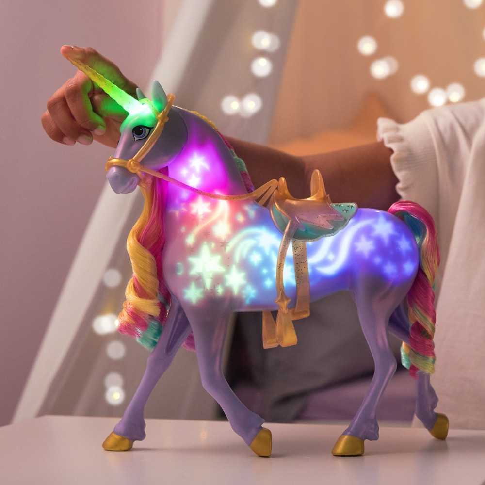 Unicorn Academy - Rainbow Light-Up Wildstar 28 cm
