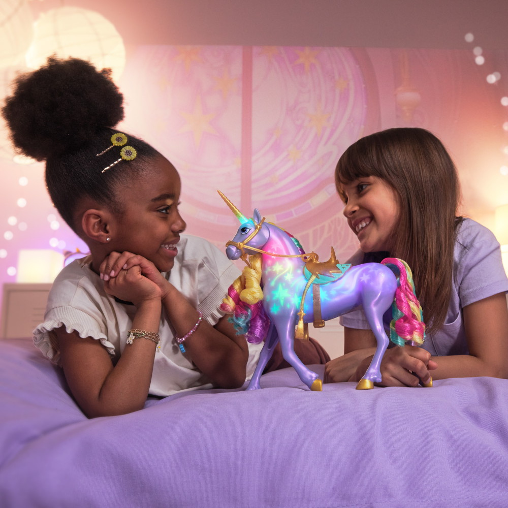 Unicorn Academy - Rainbow Light-Up Wildstar 28 cm