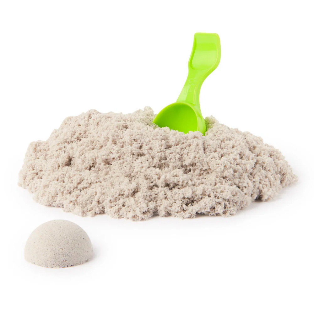 Kinetic Sand - Glassbalja Vit 113 g