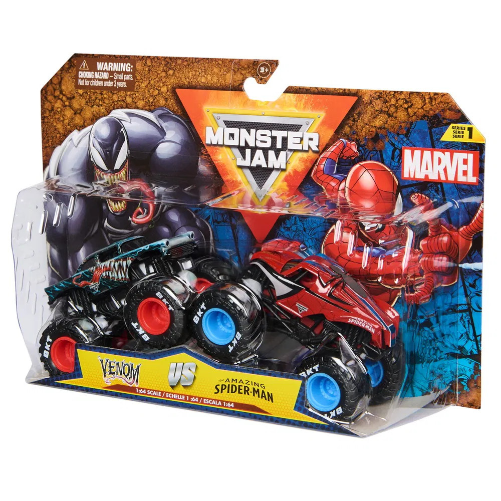 Monster Jam 1:64 - Spider Man VS Venom