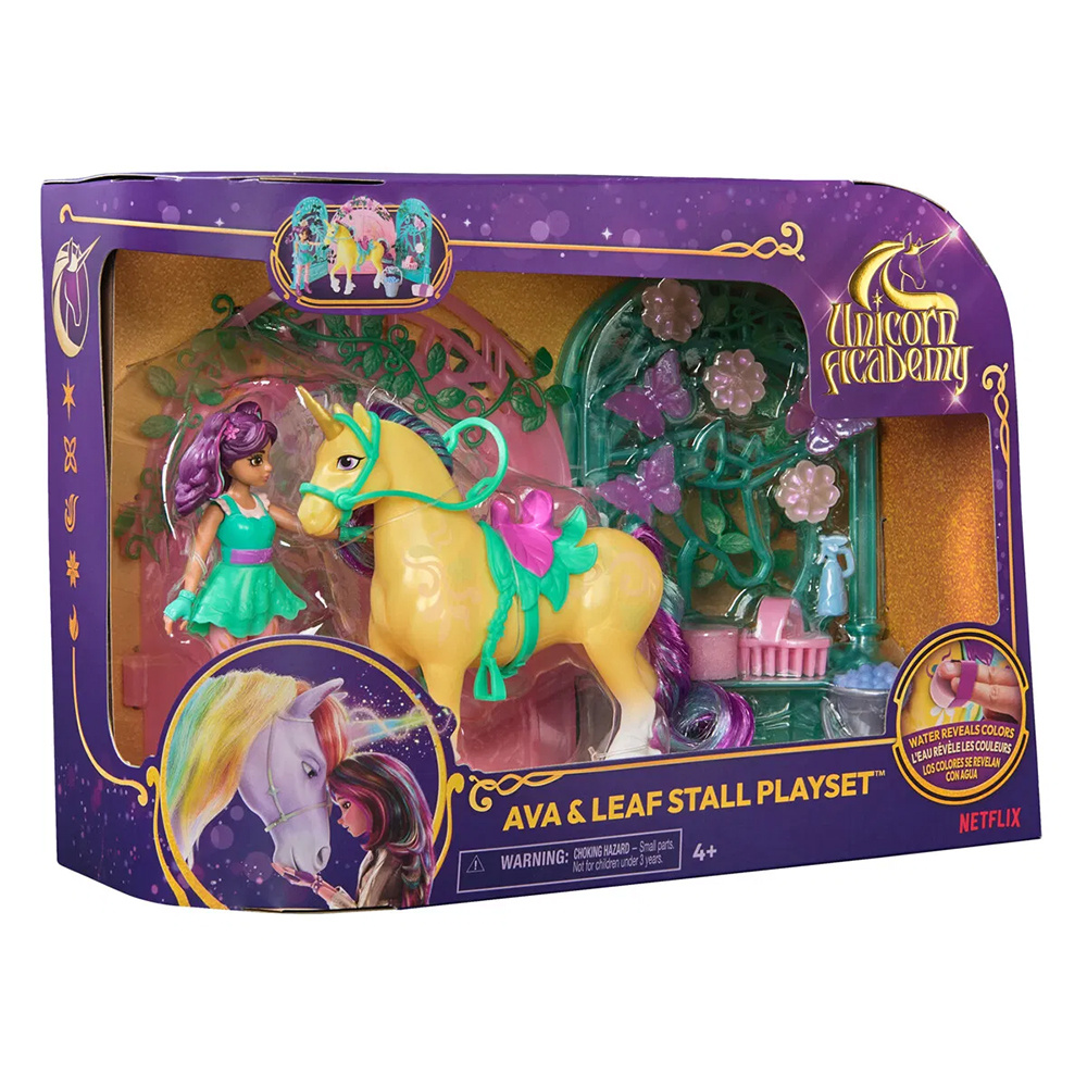Unicorn Academy Ava & Leaf Stall Lekset