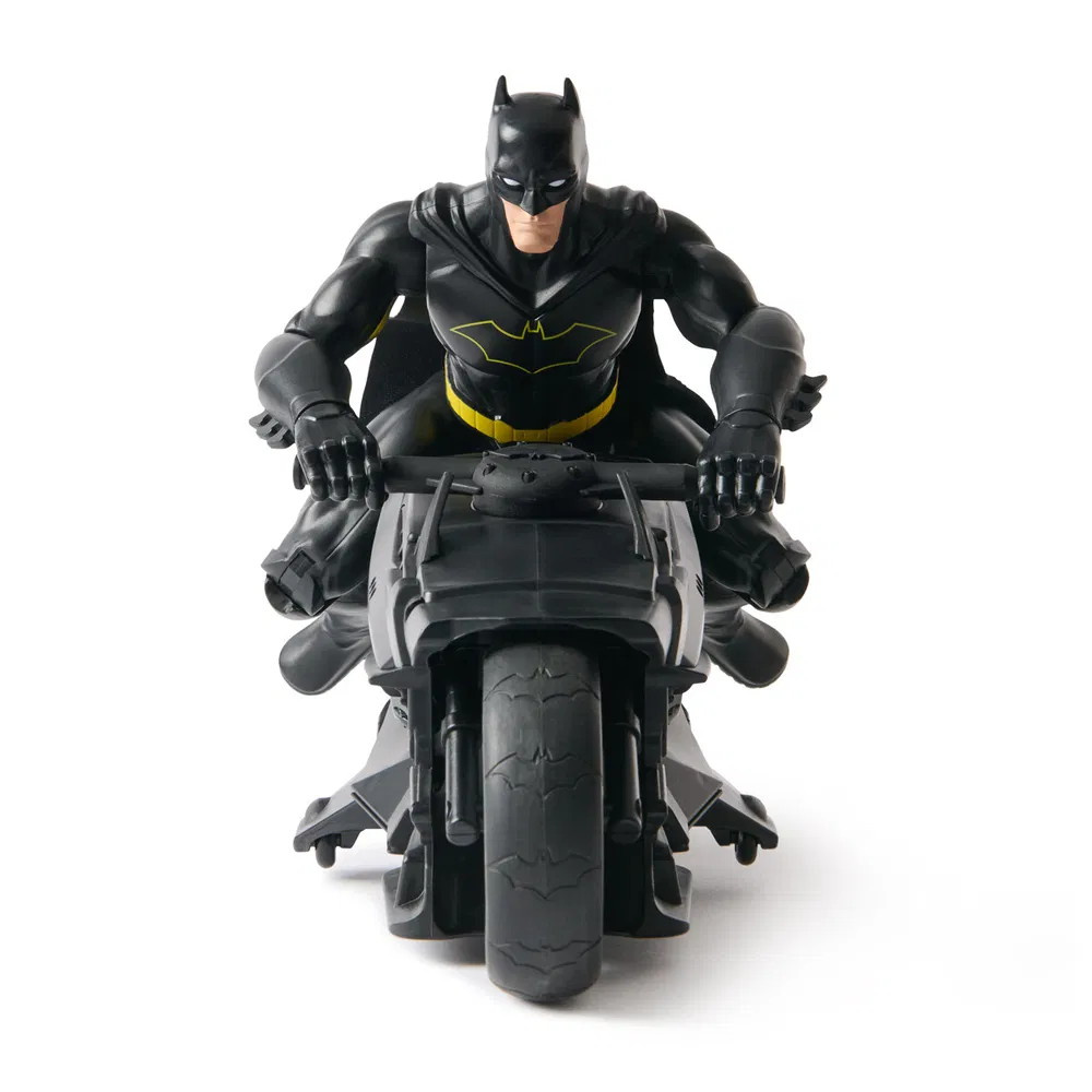 Batman and Stealth Batcycle
