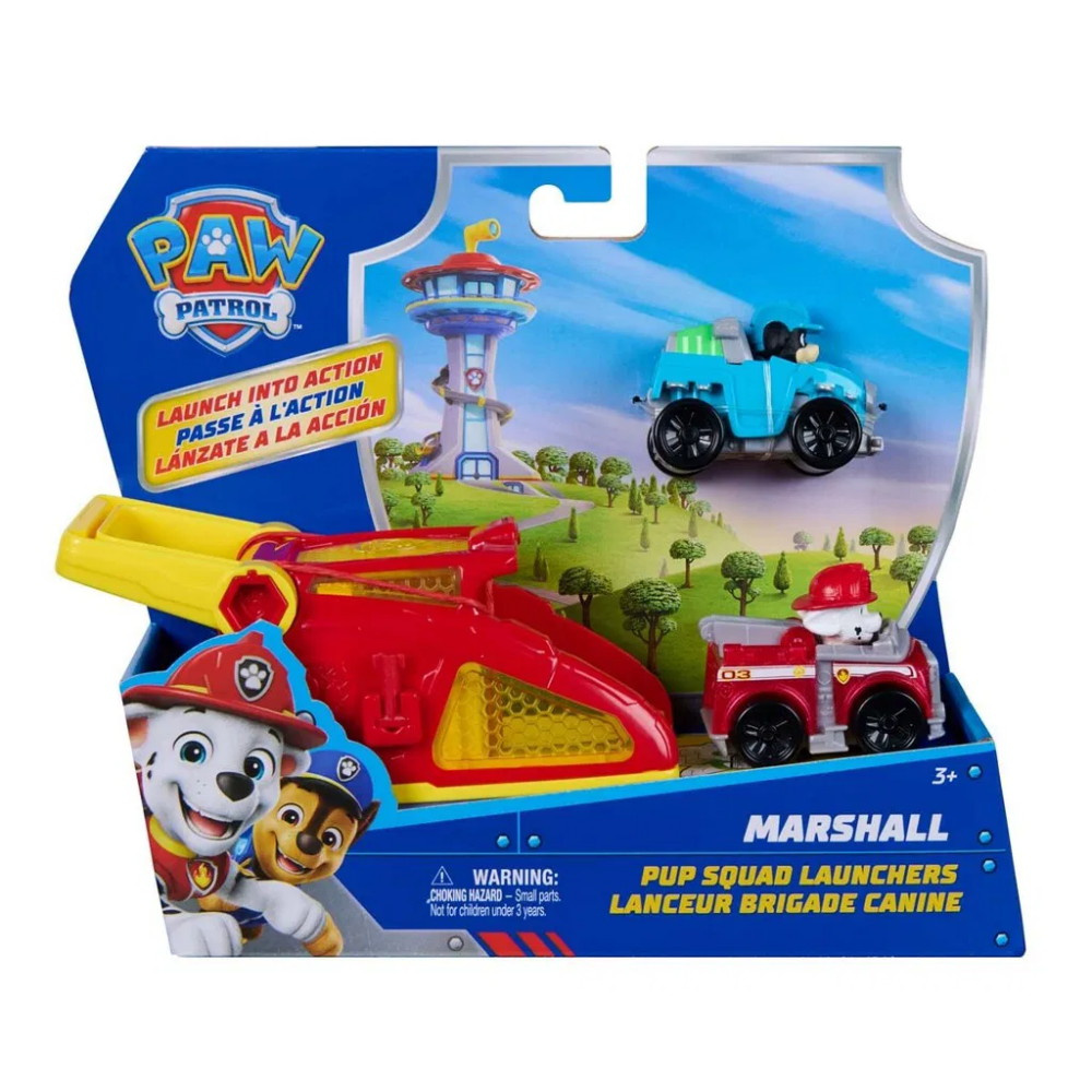 Paw Patrol Pup Squad Launcher Marshall