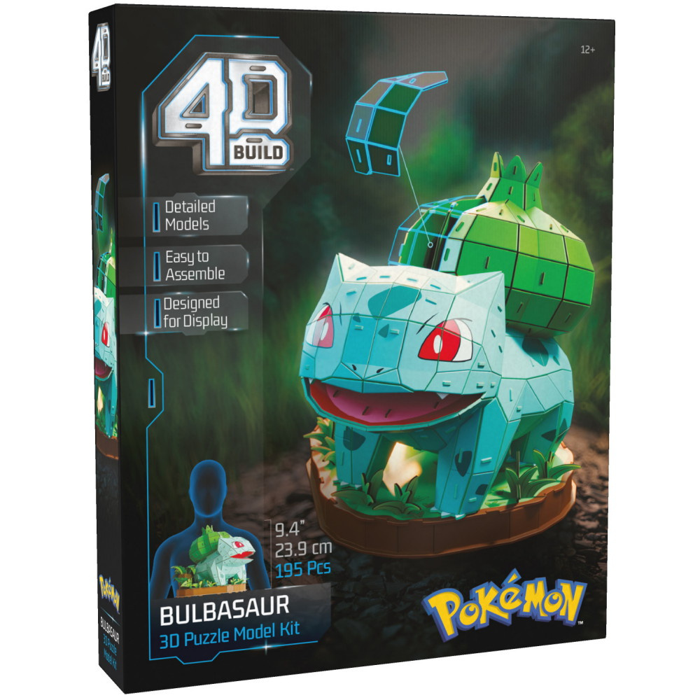 4D Pussel Pokémon Bulbasaur 30 cm