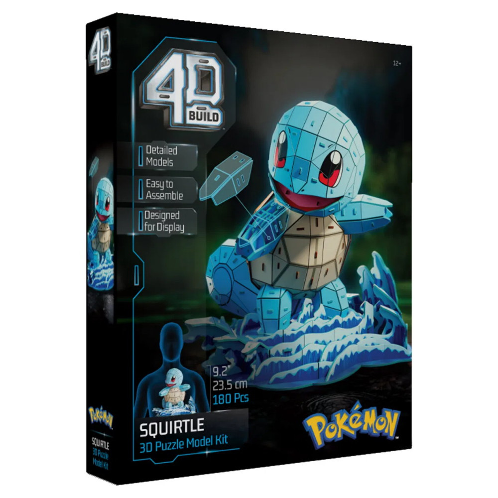 4D Pussel Pokemon Squirtle 23 cm