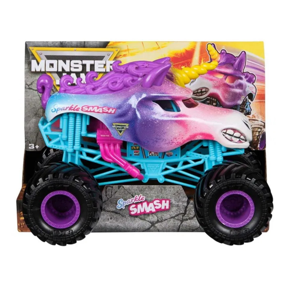 Monster Jam 1:24 Die Cast - Sparkle Smash