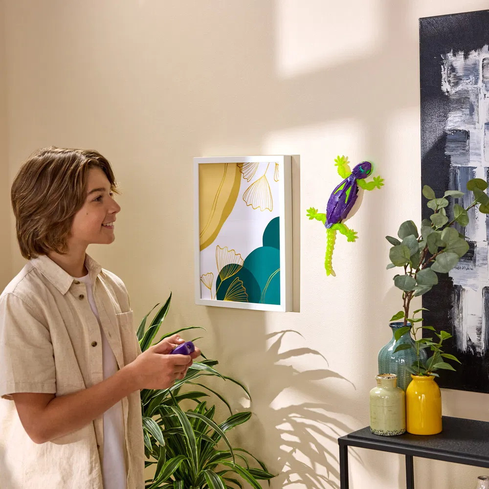 Hex Bots - Väggklättrande Gecko Som Lyser