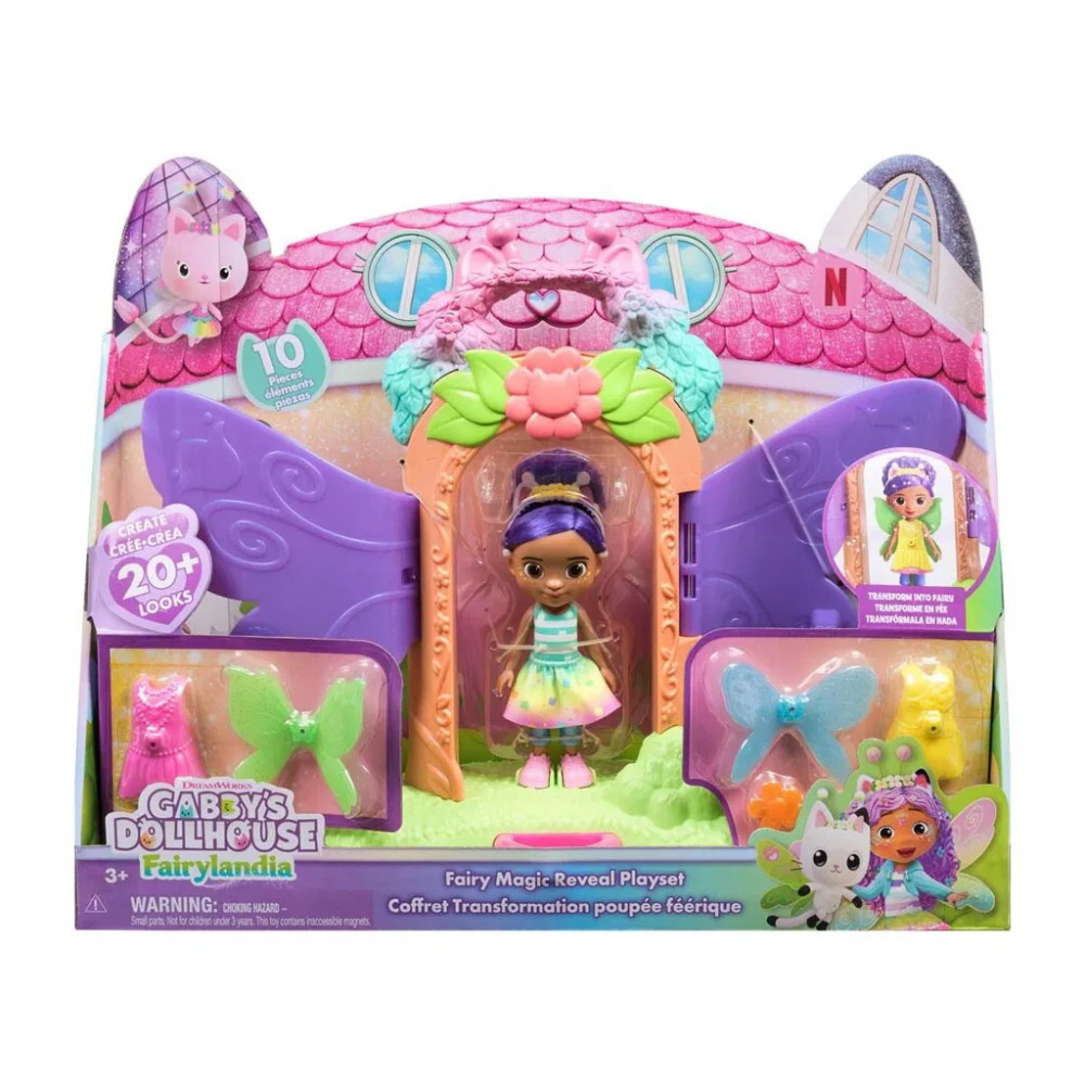 Gabby's Dollhouse Fairy Magic Reveal-Set
