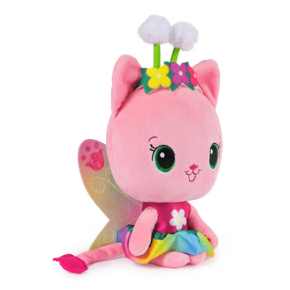 Gabby's Dollhouse Regnbågslysande “Kitty Fairy”-gosedjur