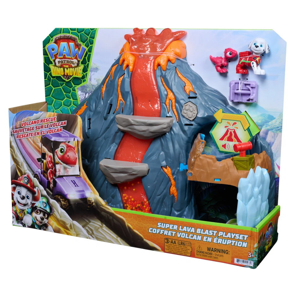 Paw Patrol - The Dino Movie - Super Lava Blast Playset