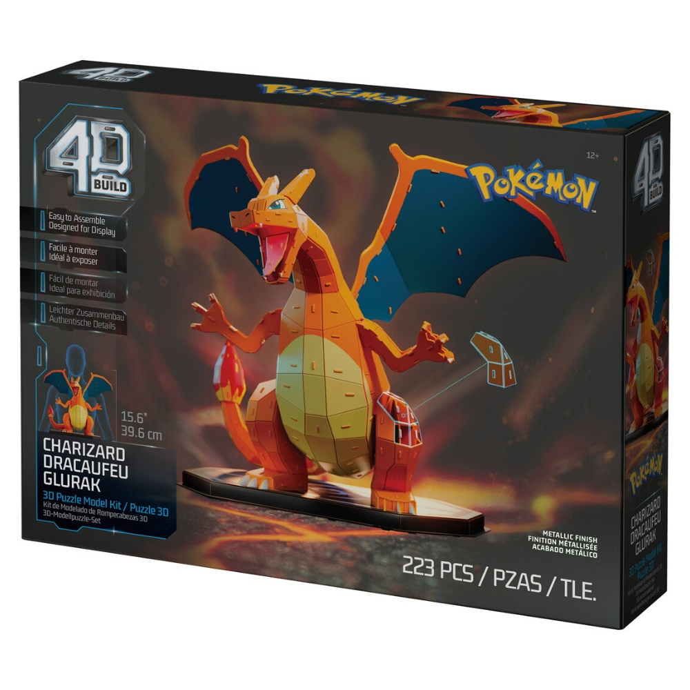4D Build Pokémon Pussel Charizard 