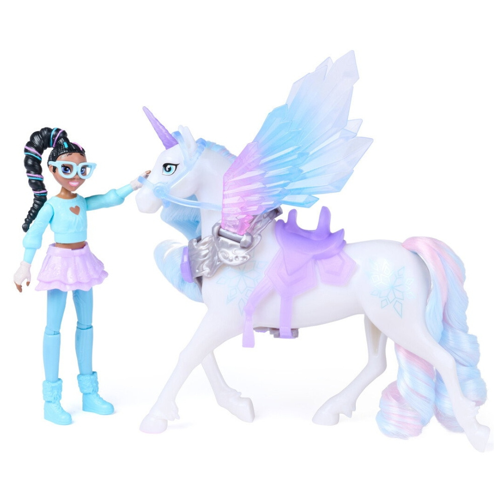 Unicorn Academy Wing Magic Layla Och Glacier 