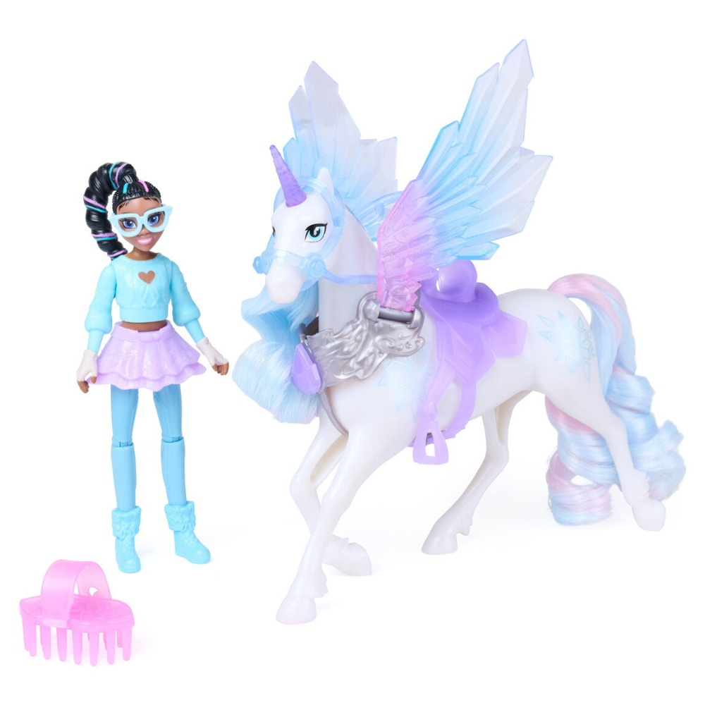 Unicorn Academy Wing Magic Layla Och Glacier 