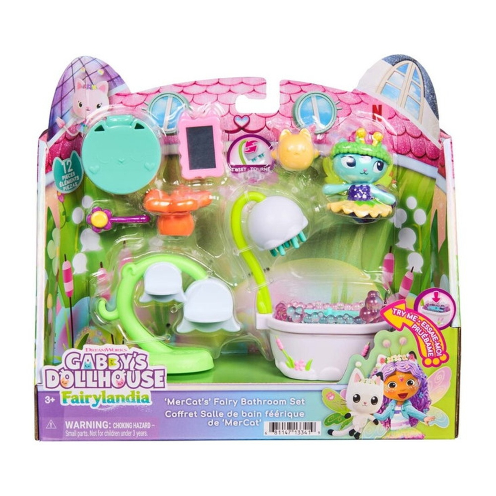 Gabby's Dollhouse Lekset Mercat Fairy Bathroom