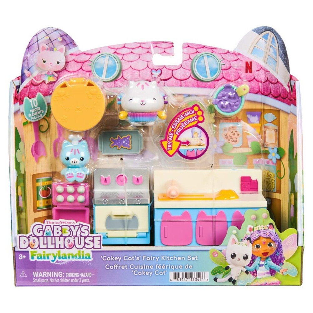 Gabby's Dollhouse Lekset Fairylandia Cakey Cat