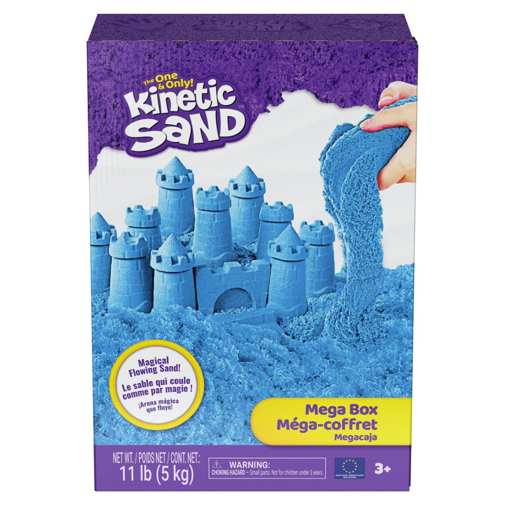 Kinetic Sand Mega Box Blå 5kg