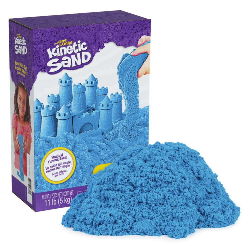 Kinetic Sand Mega Box Blå 5kg