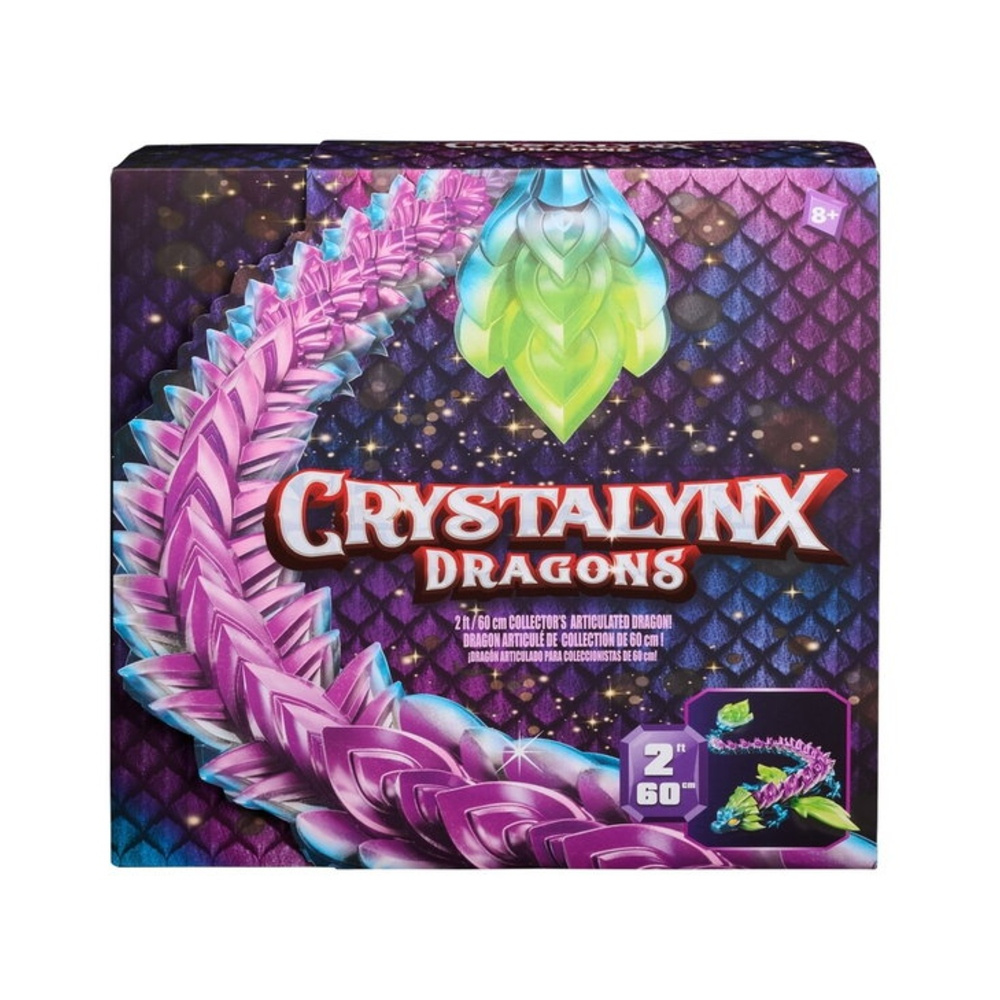 CrystaLynx Dragon Aurora Scales Spectris  60 cm
