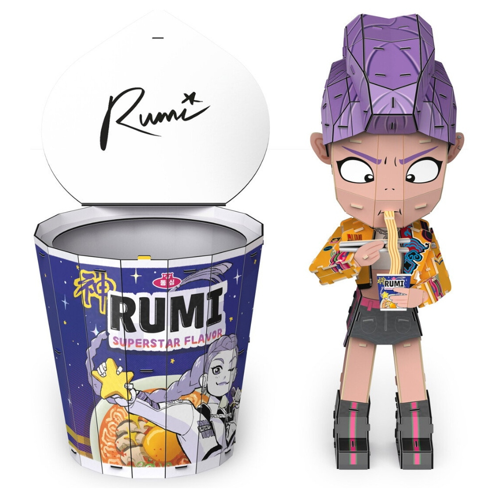 KPDH 4D Build Ramen Cup Rumi 3D pussel 25 cm