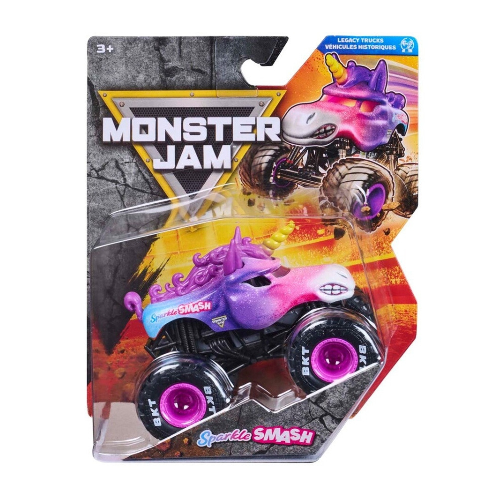 Monster Jam Monstertruck Sparkle Smash 1:64