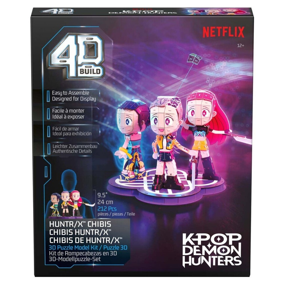KPDH 4D Build pussel Huntrix Chibi