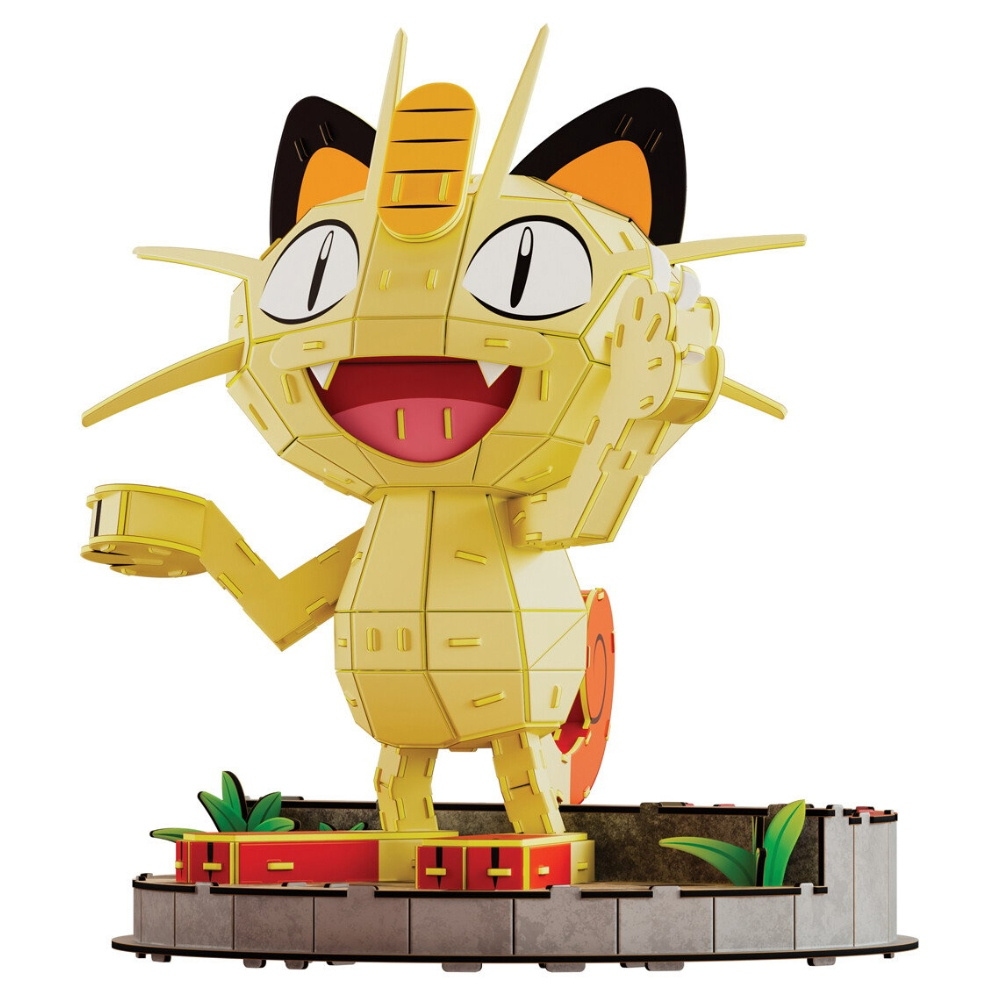 4D Build Pussel Pokémon Meowth 