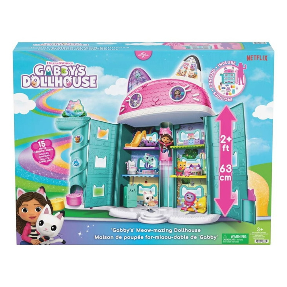 Gabby's Dollhouse Dockhus Meow Mazing