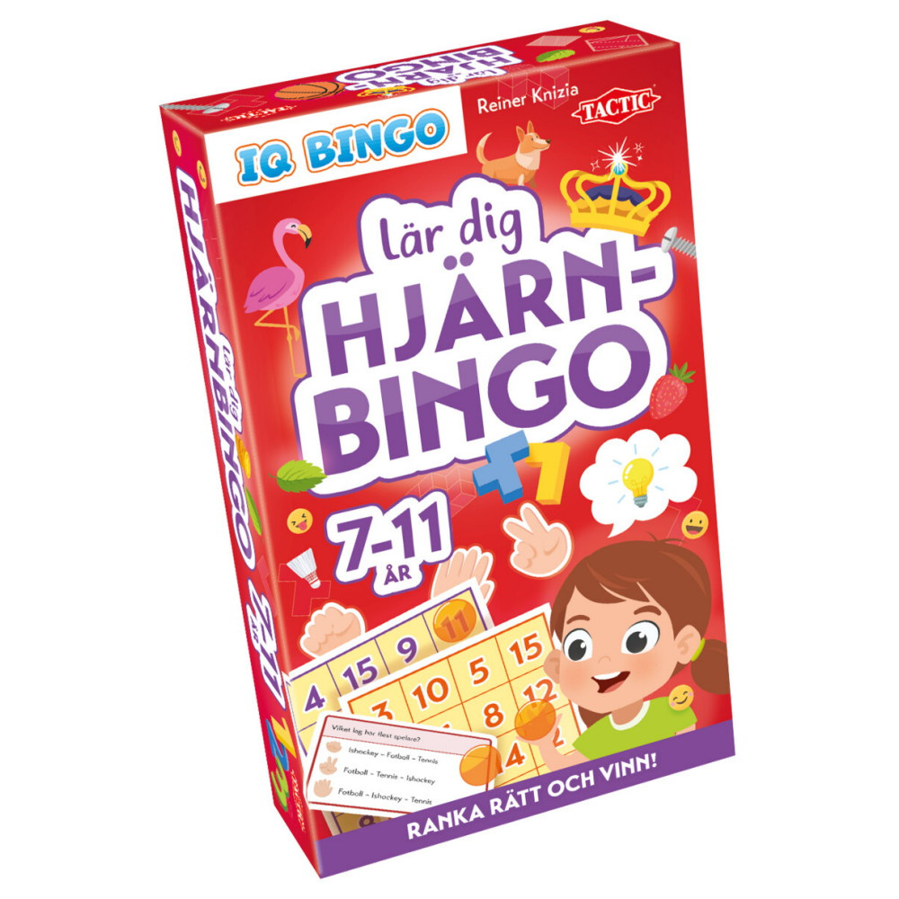 Lär dig Hjärnbingo - IQ Bingo
