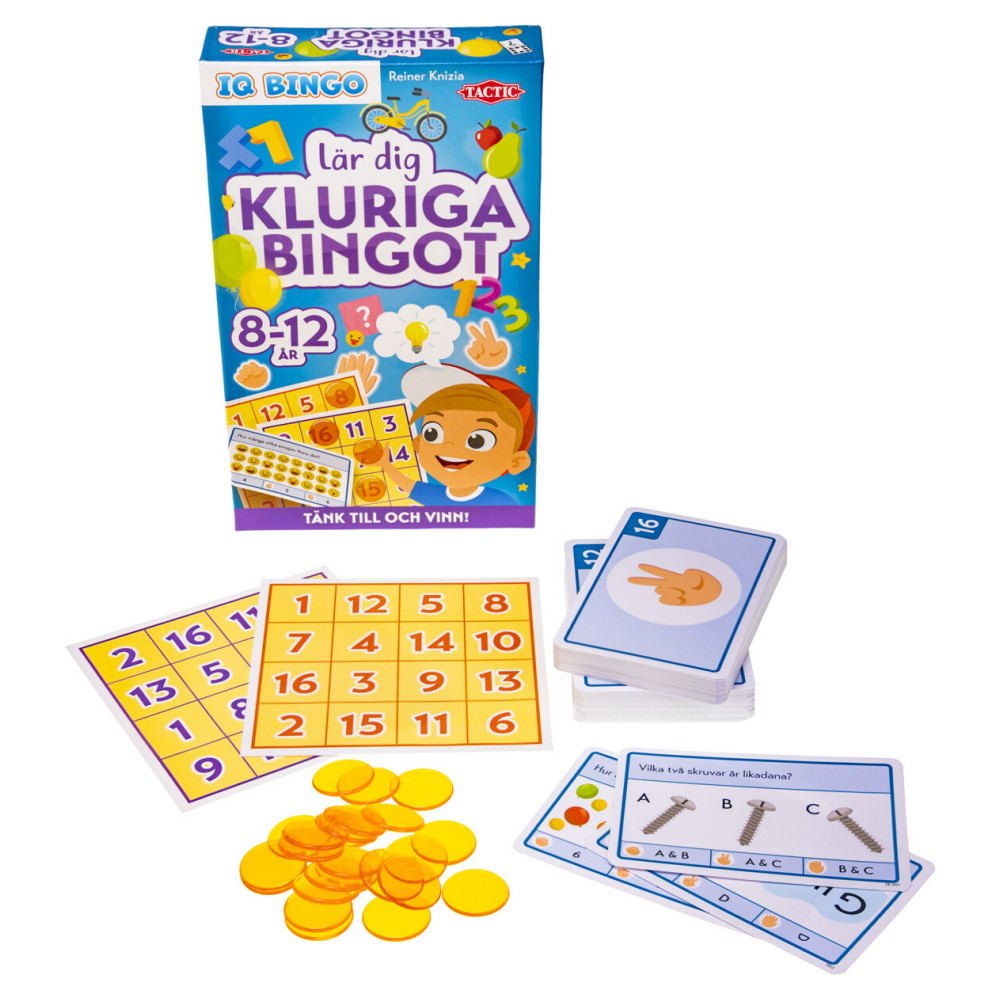 Lär dig Kluriga Bingot - IQ Bingo