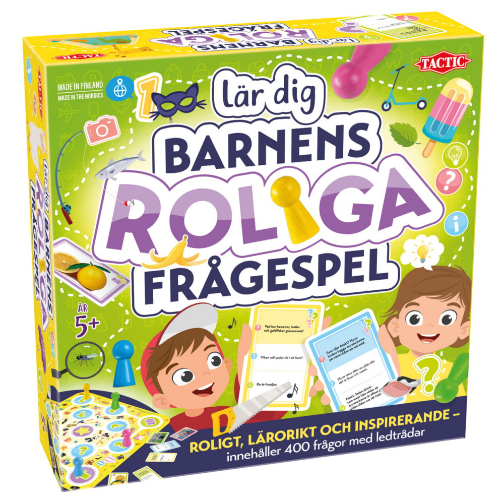 Lär dig Barnens roliga frågespel