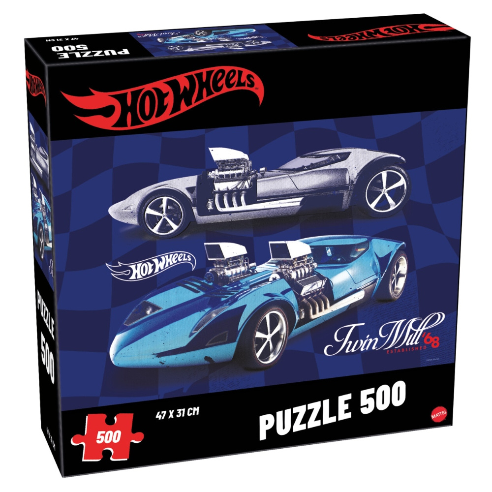 Tactic Pussel: Hot Wheels Twin Mill 500 Bitar